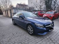 gebraucht Mercedes C300 Coupé blau metallic