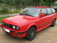 Gebraucht BMW 325 170 PS (125 kW) 1990 Rot Kombi