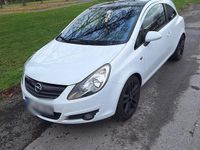 Gebraucht Opel Corsa 80 PS (58 kW) 2010 Weiß Kleinwagen