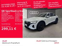 Gebraucht Audi Q8 e-tron Advanced 250 kW (340 PS) 2023 Gletscherweiß metallic SUV