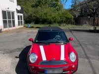 Usata Mini Cooper Cabriolet 116 CV (85 kW) 2005 Rosso Cabrio