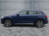Gebraucht Audi Q5 Advanced Plus 299 PS (219 kW) 2023 Navarrablau metallic SUV