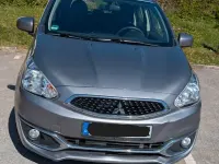 Gebraucht Mitsubishi Space Star 71 PS (52 kW) 2017 Silber Kleinwagen