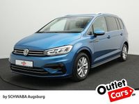 Gebraucht VW Touran Highline 190 PS (139 kW) 2018 Caribbean blue metallic Van / Kleinbus