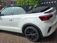 Gebraucht VW T-Roc Cabriolet R-line 150 PS (110 kW) 2024 Weiß Cabrio