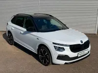 Gebraucht Skoda Kamiq Monte Carlo 150 PS (110 kW) 2025 Bila moon/moon white SUV