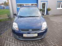 Gebraucht Ford Fiesta Basis 69 PS (50 kW) 2008 Blau Kleinwagen
