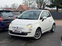 Gebraucht Fiat 500 Lounge 69 PS (50 kW) 2012 Weiß Kleinwagen