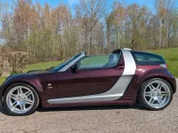 Używany Smart Roadster Brabus 117 KM (86 kW) 2004 Czerwony Kabriolet