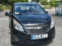 Gebraucht Chevrolet Spark 68 PS (50 kW) 2012 Schwarz Kleinwagen