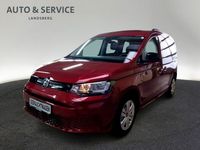 Gebraucht VW Caddy Basis 75 PS (55 kW) 2021 Rot Van / Kleinbus