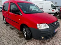 Gebraucht VW Caddy 105 PS (77 kW) 2007 Rot Van / Kleinbus