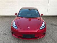 Brugt Tesla Model 3 Long Range AWD 366 kW (498 HK) 2019 Rød Sedan