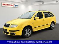 Gebraucht Skoda Fabia 80 PS (58 kW) 2006 Gelb Kombi