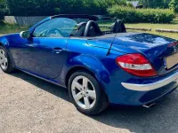 Gebraucht Mercedes SLK200 163 PS (119 kW) 2004 Blau Cabrio