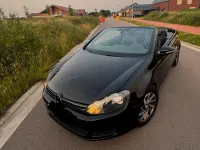 Gebraucht VW Golf Cabriolet 105 PS (77 kW) 2012 Schwarz Cabrio