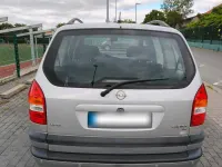 Gebraucht Opel Zafira 125 PS (91 kW) 2001 Silber Van / Kleinbus