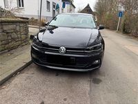 Gebraucht VW Polo Comfortline 95 PS (69 kW) 2018 Schwarz Kleinwagen