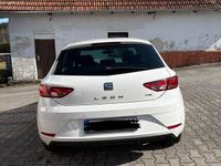 Usata Seat Leon Style 125 CV (91 kW) 2017 Bianco Berlina