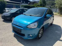 Gebraucht Mitsubishi Space Star 80 PS (58 kW) 2014 Blau Van / Kleinbus