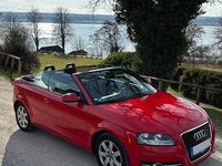 Gebraucht Audi A3 Cabriolet Ambiente 125 PS (91 kW) 2011 Rot Cabrio