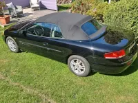 Second-hand Chrysler Sebring Cabriolet 120 CP (88 kW) 2001 Negru Cabrio