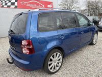 Gebraucht VW Touran Highline 170 PS (125 kW) 2008 Blau Van / Kleinbus