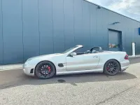 Gebraucht Mercedes SL500 AMG 306 PS (225 kW) 2003 Silber Cabrio