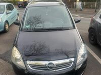 Gebraucht Opel Zafira 105 PS (77 kW) 2008 Schwarz Van / Kleinbus