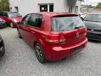 Gebraucht VW Golf VI Comfortline 122 PS (89 kW) 2009 Rot Kleinwagen