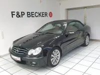 Gebraucht Mercedes CLK320 224 PS (164 kW) 2009 Obsidianschwarz Cabrio