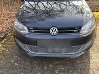 Gebraucht VW Polo Match 69 PS (50 kW) 2012 Schwarz Kleinwagen