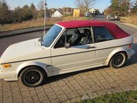 Gebraucht VW Golf Cabriolet 98 PS (72 kW) 1990 Weiß Cabrio