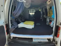 Gebraucht VW Caddy 85 PS (62 kW) 2013 Weiß Van / Kleinbus