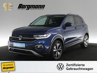 Gebraucht VW T-Cross Style 110 PS (80 kW) 2022 Reef blue metallic (metallic) SUV