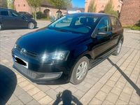 Gebraucht VW Polo 60 PS (44 kW) 2010 Schwarz Kleinwagen