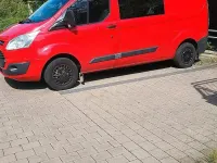 Gebraucht Ford Transit Custom 101 PS (74 kW) 2013 Rot Van / Kleinbus
