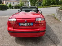 Brugt Saab 9-3 Cabriolet Vector 150 HK (110 kW) 2006 Rød Cabriolet