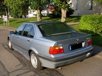 gebraucht BMW 318 i - 1. Hand - 64.000KM E36 Gletscherblau-Met.