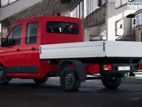 Neu MAN TGE 177 PS (130 kW) 2025 Rot Van