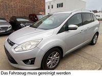 Gebraucht Ford Grand C-Max Titanium 116 PS (85 kW) 2014 Silber Van / Kleinbus