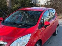 Gebraucht Opel Meriva 100 PS (73 kW) 2010 Rot Van / Kleinbus