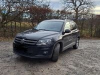 Gebraucht VW Tiguan Trendline 125 PS (91 kW) 2016 Schwarz SUV