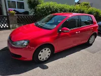 Gebraucht VW Golf V Comfortline 122 PS (89 kW) 2009 Rot Kombi