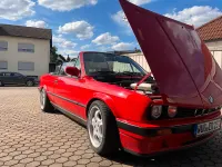 Gebraucht BMW 318 Cabriolet 1992 Rot Cabrio