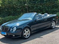 Gebraucht Mercedes CLK200 Elegance 136 PS (100 kW) 2000 Blau Cabrio