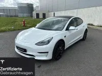 Usado Tesla Model 3 Performance 377 kW (513 CV) 2022 Blanco Berlina