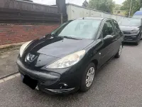 Gebraucht Peugeot 206 75 PS (55 kW) 2009 Schwarz Limousine