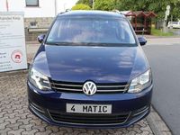 Gebraucht VW Sharan Highline 184 PS (135 kW) 2018 Atlantic blue metallic Van / Kleinbus
