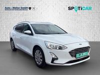 Gebraucht Ford Focus Cool & Connect 101 PS (74 kW) 2019 Weiß Kombi